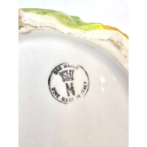 Vintage San Marco Italian Corn Design Ceramic Cookie Jar - Picture 7 of 11